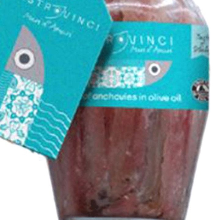 Filetti di acciughe salate, vasetto medio da 160g