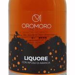 OroMoro Liqueur, infusion of Orange Sicilian artisan product 50cl