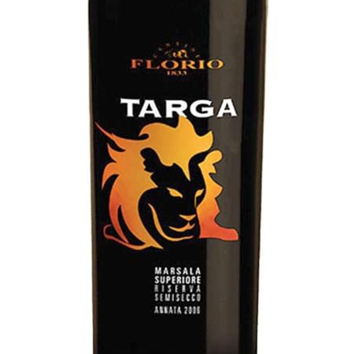 Marsala Superiore Riserva DOC Semisecco cantine Florio Targa