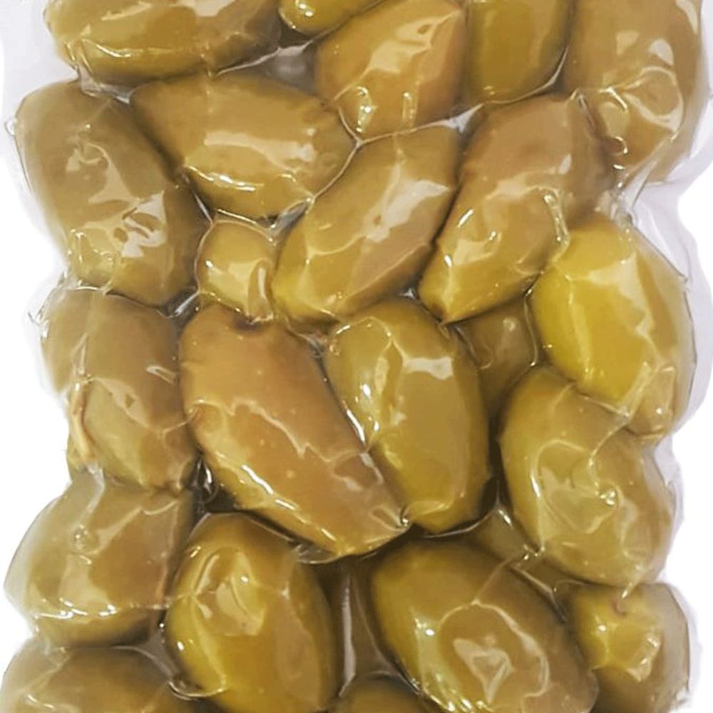 Olive verdi siciliane in sacchetto sottovuoto da 300g