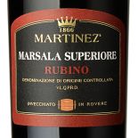 Marsala Superiore Rubino Sweet Red Wine D.O.C.- Martinez