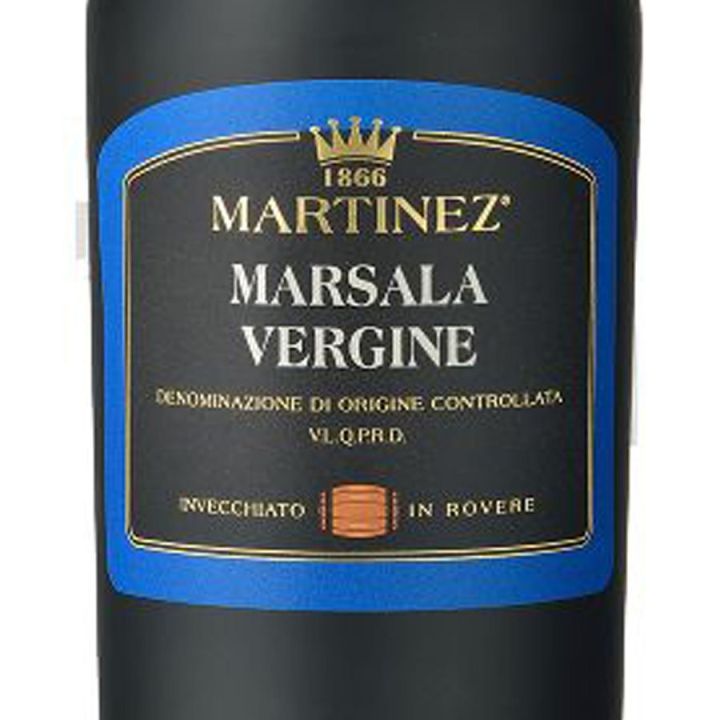Marsala Vergine D.O.C. delle cantine Martinez in vendita online