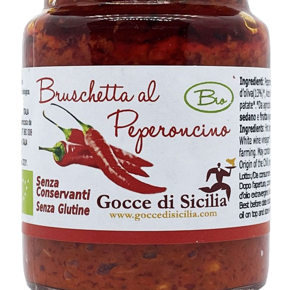 Sicilian spicy spreadable cream, 90g jar