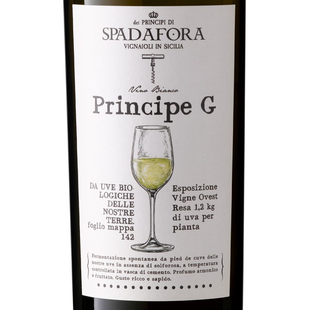 Principe G Grillo BIO Dei Principi di Spadafora - Vino Bianco IGP 2019