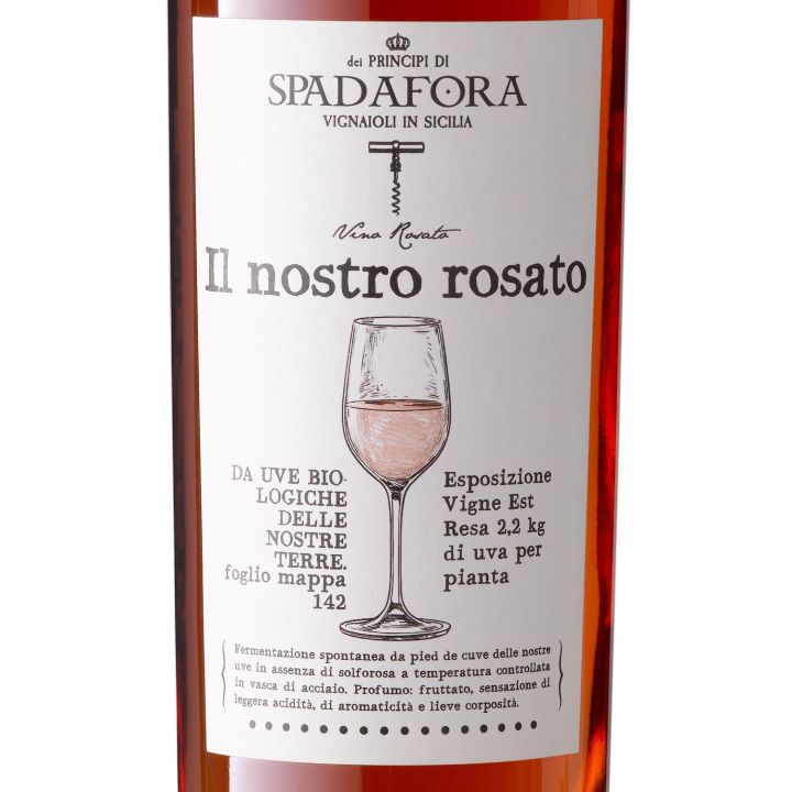 Vino Rosato Don Pietro - IGP Terre Siciliane 2021 - Az. Agr. Spadafora