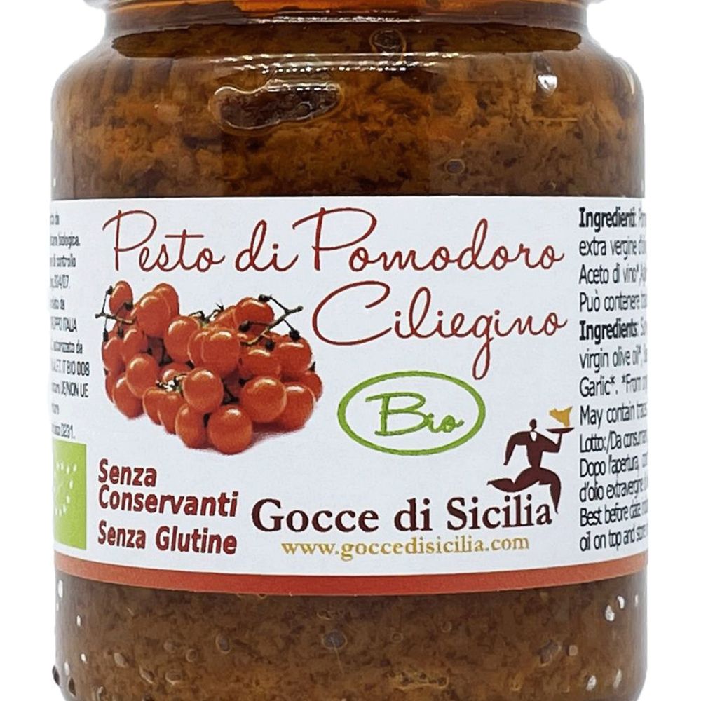 Sicilian cherry tomato pate, small jar