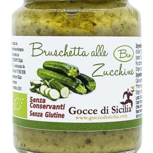 Spreadable patè of fresh Sicilian zucchini