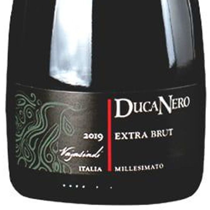 Duca Nero VSQ 2024 Millesimato Extra Brut Duca di Salaparuta sparkling wine