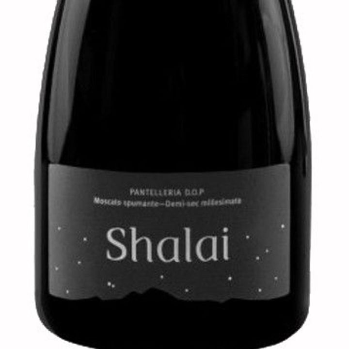 Shalai Moscato Spumante di Pantelleria Demi-Sec Millesimato DOP delle cantine Vinisola.