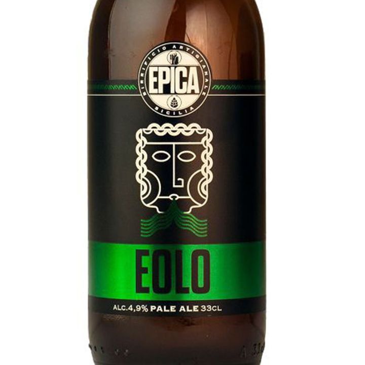EOLO Birra Pale Ale 33 cl - birra siciliana artigianale Epica
