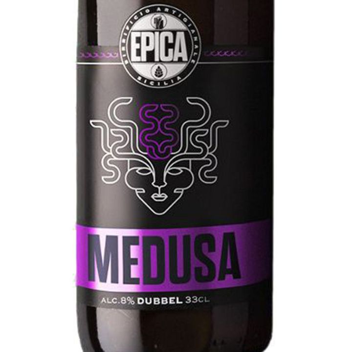 Medusa Dubbel 33cl. - Birra siciliana artigianale Epica