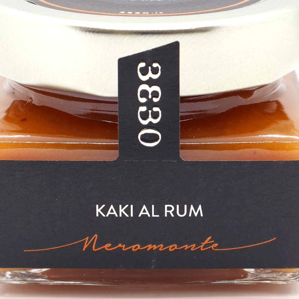 Sicilian persimmon jam flavored with rum