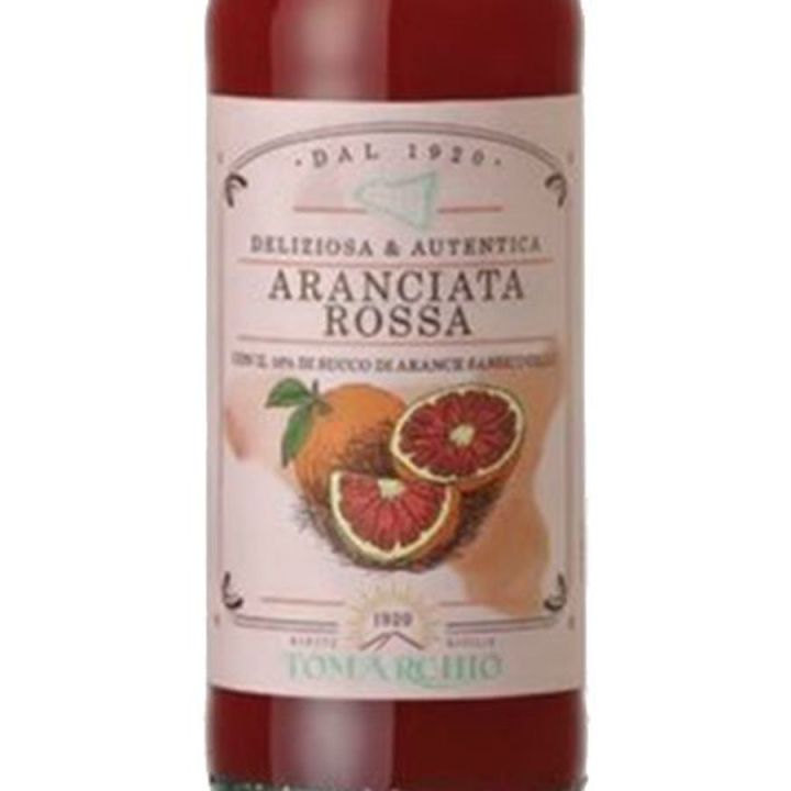 Aranciata Rossa Tomarchio, con Arance Sanguinelle di Sicilia