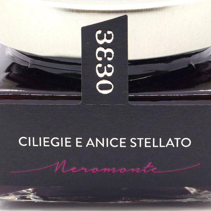 Confettura di ciliegie siciliane aromatizzate all'anice