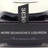 Wild blackberry jam flavored with licorice