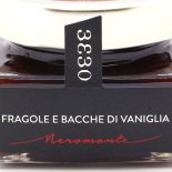 strawberry jam and vanilla pods