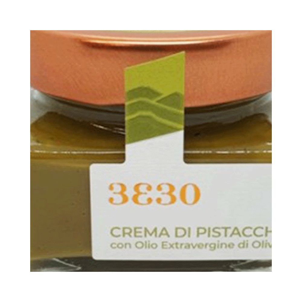 Pistachio cream with extra virgin olive oil