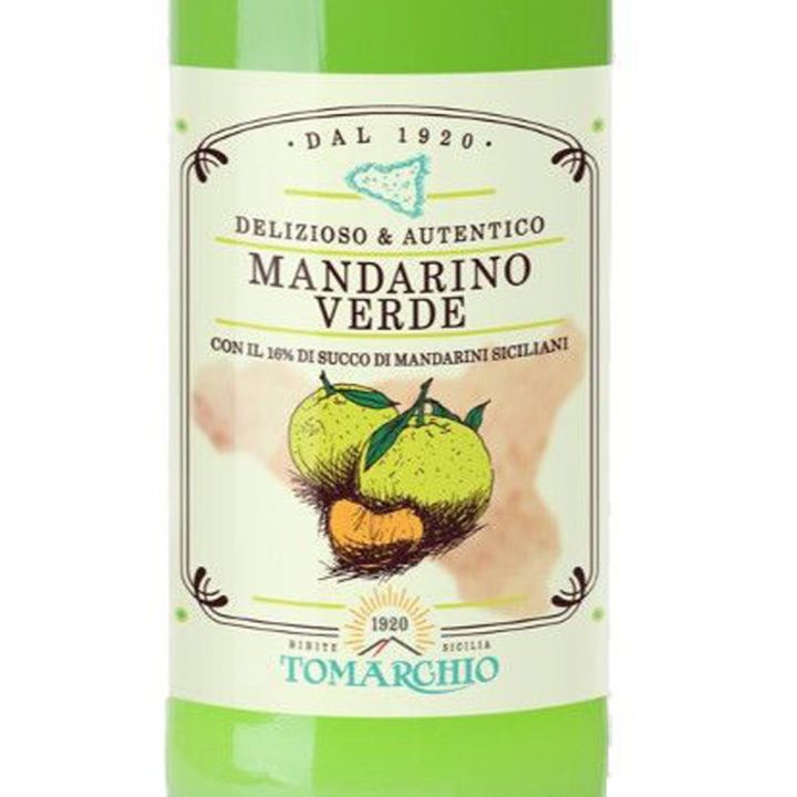 Tomarchio Green Mandarin, with 16% Sicilian Mandarin juice