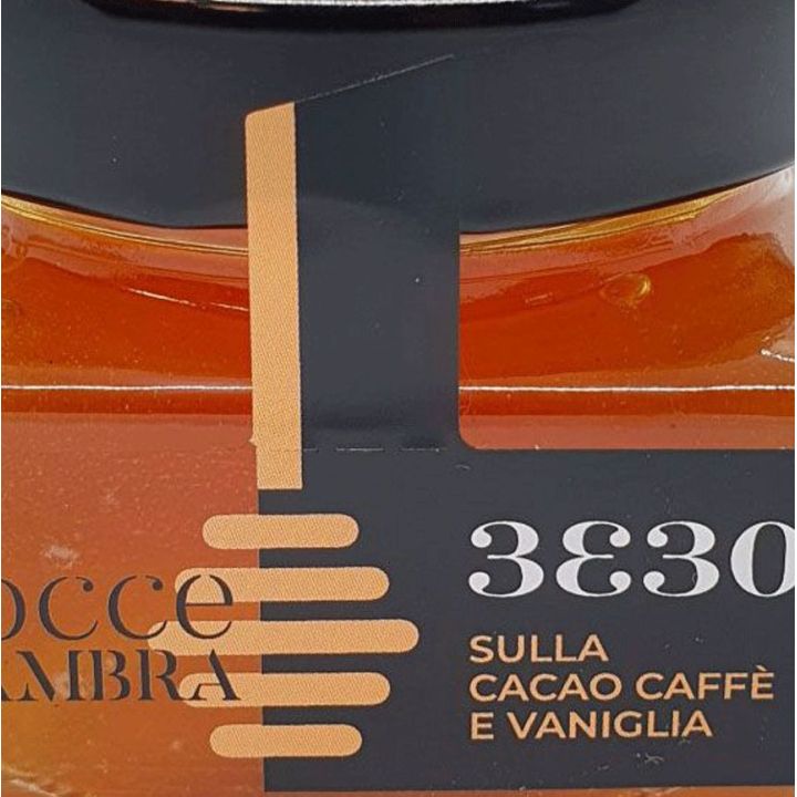 Miele di sulla, cacao e vaniglia