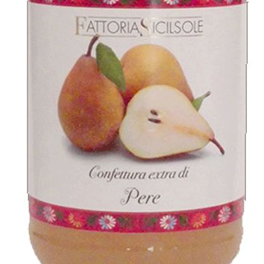 Sicilian organic pear jam