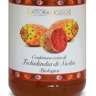 Typical Sicilian jam of prickly pears