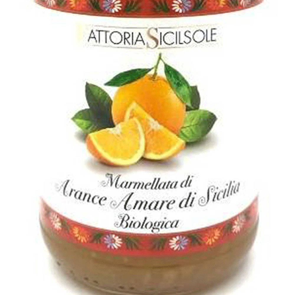 Sicilian bitter oranges, organic jam