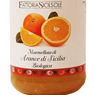 Sicilian oranges, organic jam
