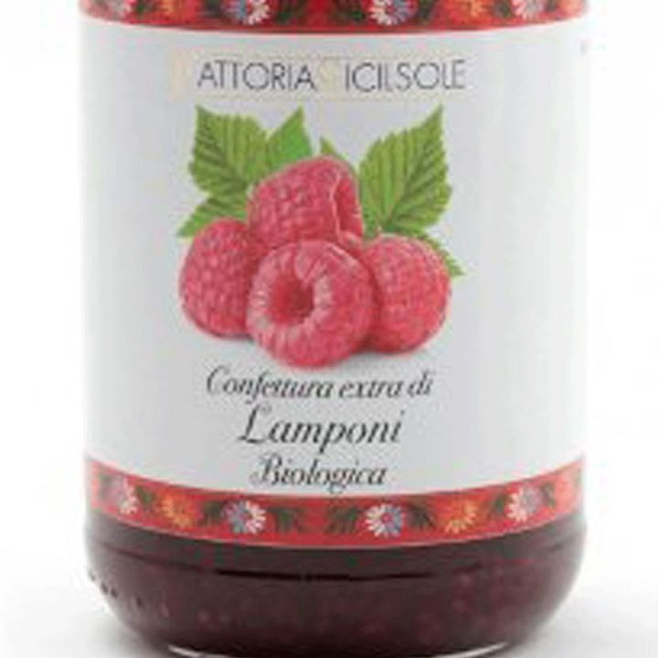 Lamponi, confettura biologica