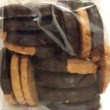 Chocolate-Covered Hazelnut Cookies - Handmade Pastry