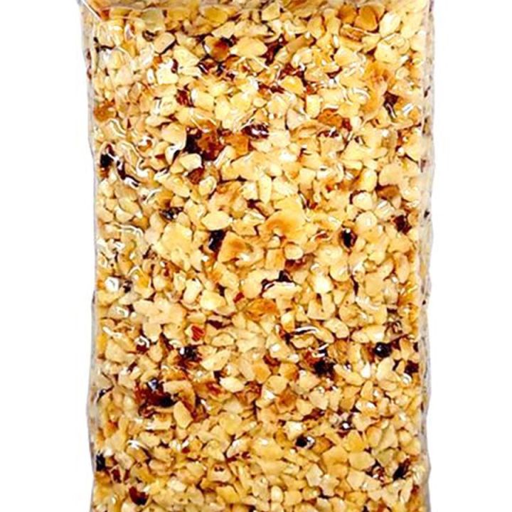 Granella di nocciole tostate in confezione sottovuoto da 250 g