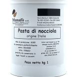 Pure hazelnut paste. Semi-finished product for ice cream of 1 Kg