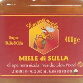 Sicilian honey from Sulla di Ape Nera Sicula - Slow Food