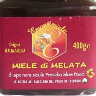 Miele siciliano di melata di Ape Nera Sicula