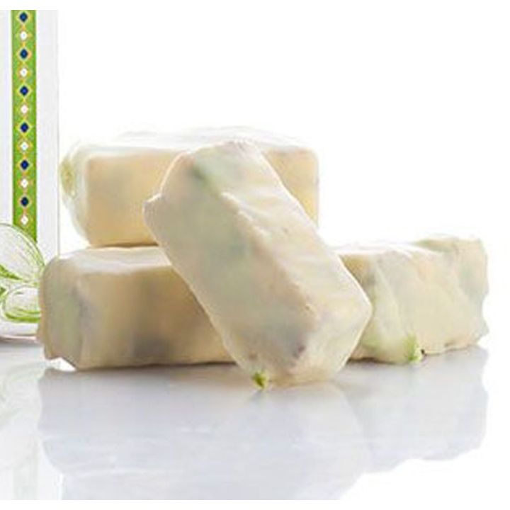 Soft sicilian pistachio nougat - Brontedolci 100g