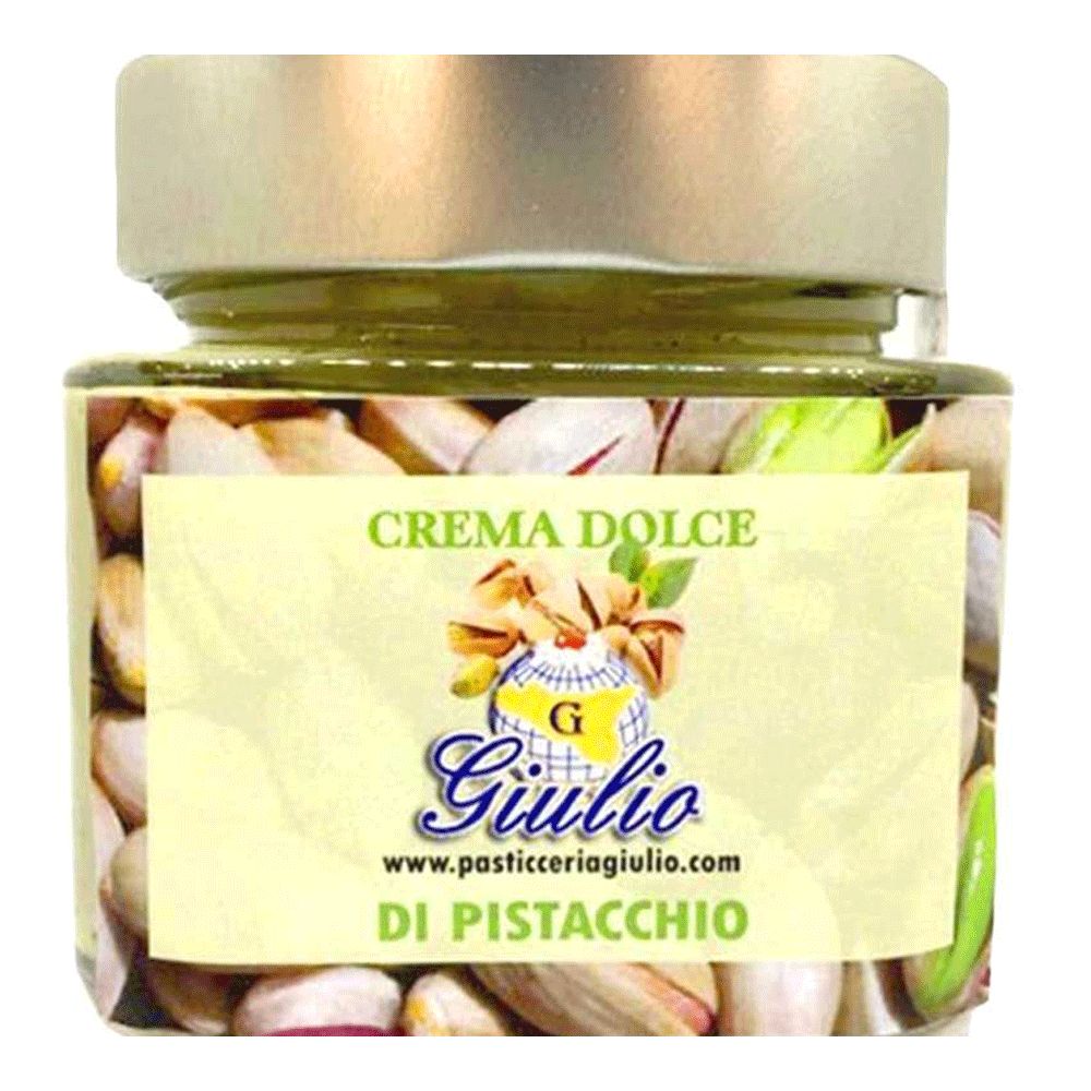 Crema di pistacchio della pasticceria Giulio