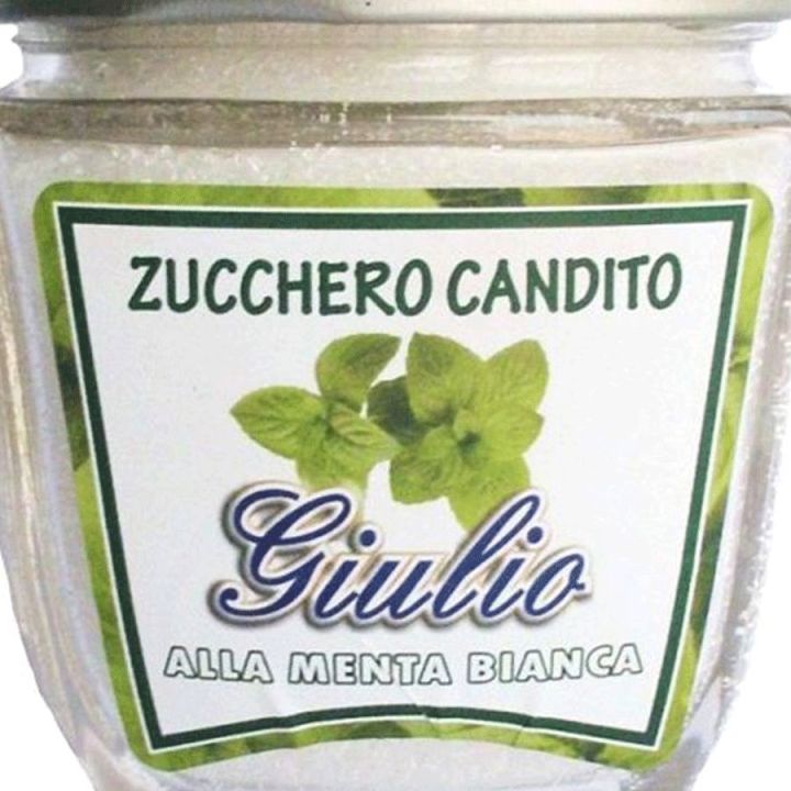 Zucchero aromatizzato alla menta