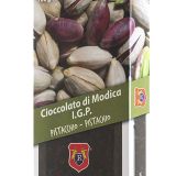 Cioccolato di Modica IGP al Pistacchio. Barretta da 100 grammi.