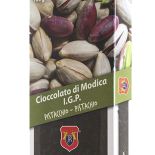 Cioccolato di Modica IGP al Pistacchio. Barretta da 100 grammi.
