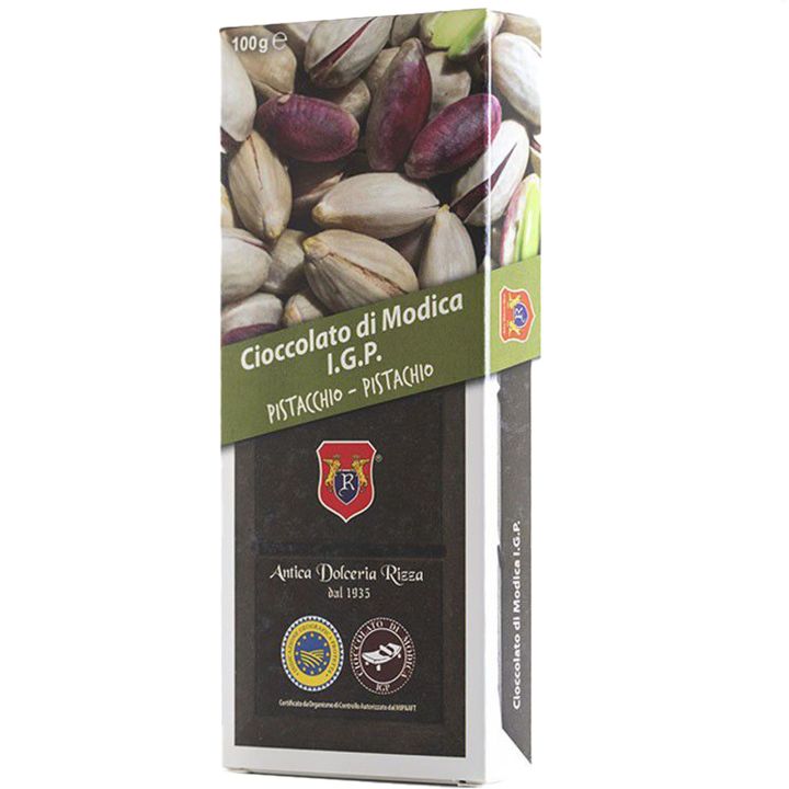 I.G.P. Modica chocolate pistachio