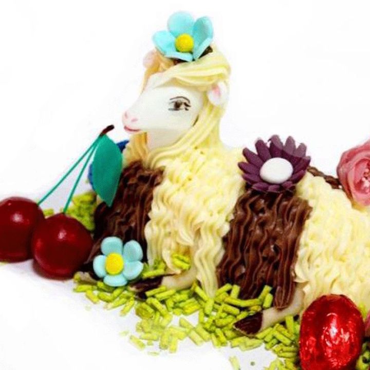 Pecorella Pasquale artigianale - Dolce tipico Siciliano
