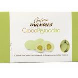 Green CiocoPistachio dragee Maxtris