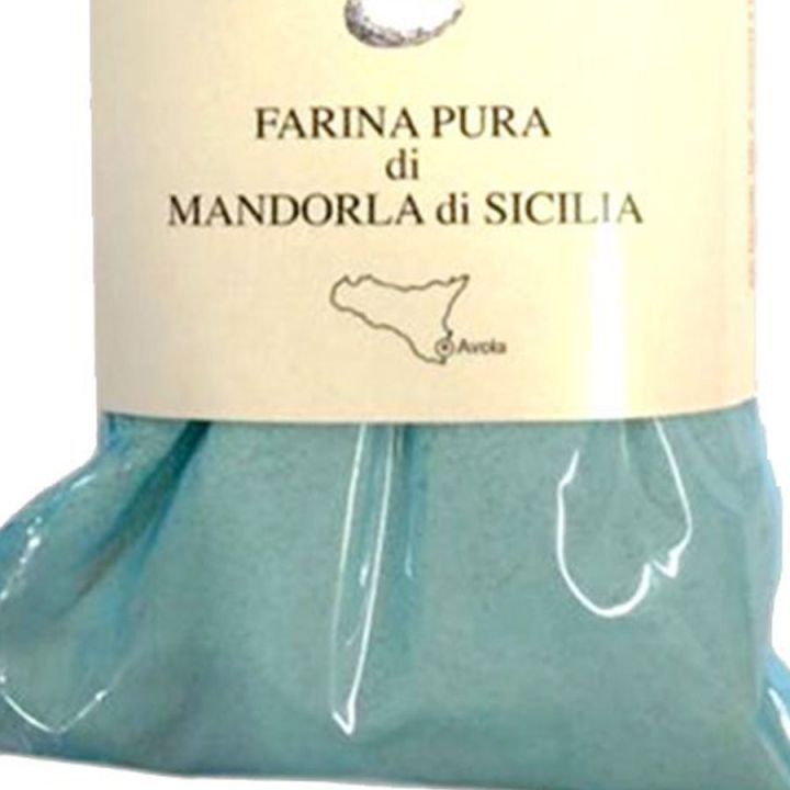 Pure Sicilian Peeled Almond Flour in 500 g bag