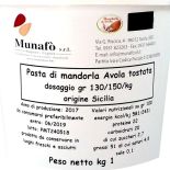 Pasta Pura di Mandorla di Avola tostata - Confezione da 1Kg