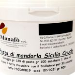Pasta di Mandorla Sicilia Pelata CRUDA. Base per il latte di mandorla