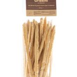Crunchy sesame breadsticks