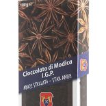 Barretta cioccolato di Modica I.G.P. all'Anice Stellato da 100 grammi.