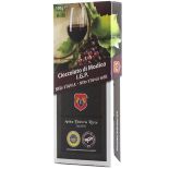 Cioccolato di Modica al Nero d'Avola. Barretta da 100 grammi.