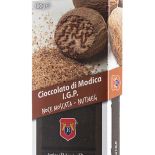 Sale of Modica PGI Chocolate with Nutmeg. 100 g bar