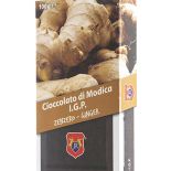 Modica chocolate I.G.P. with ginger. Bar of 100 grams.