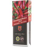 Barretta da 100 grammi di cioccolato di Modica I.G.P. al Peperoncino
